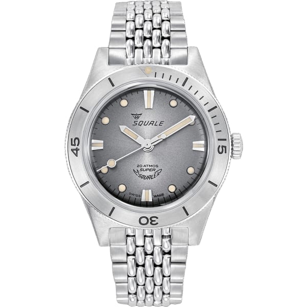 Squale Super-Squale Sunray Grey Bracelet