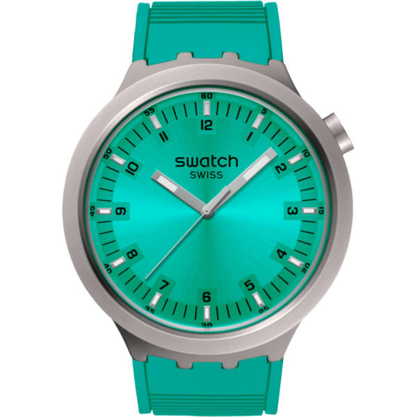 Swatch Big Bold Irony Aqua Shimmer