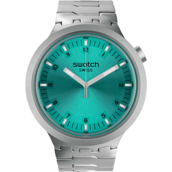 Swatch Big Bold Irony Aqua Shimmer