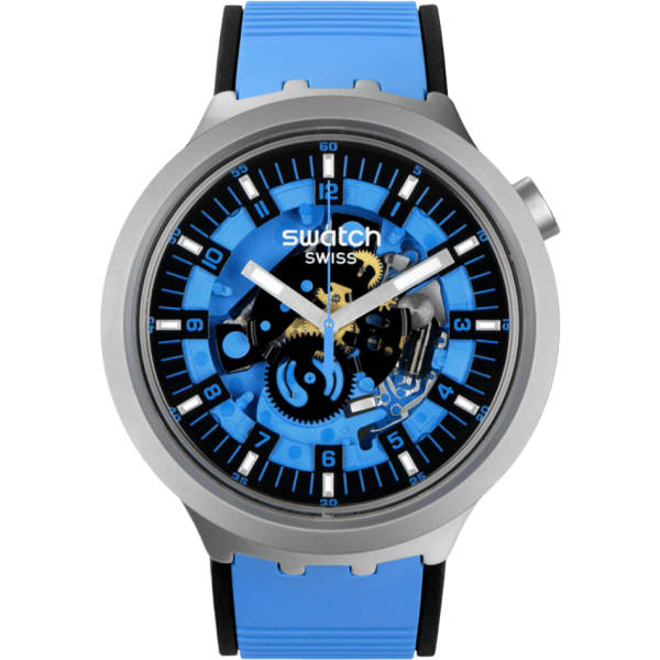 Swatch Big Bold Irony Azure Blue Daze