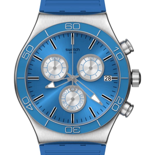 Swatch Monthly Drops Blue Is All