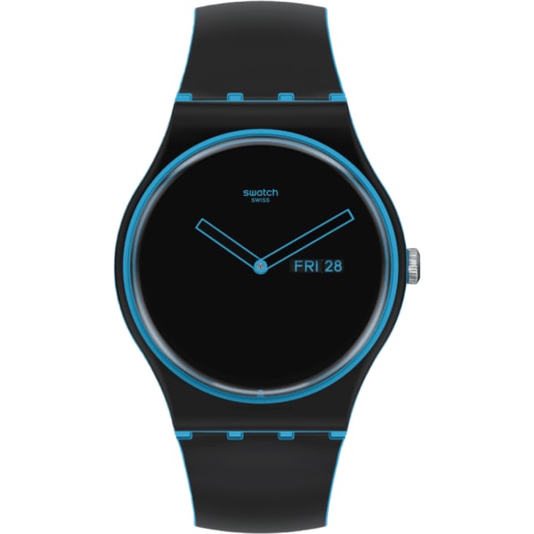 Swatch Monthly Drops Minimal Line Blue