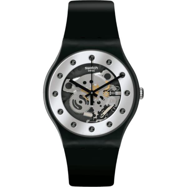 Swatch Sparkling Circle Silver Glam