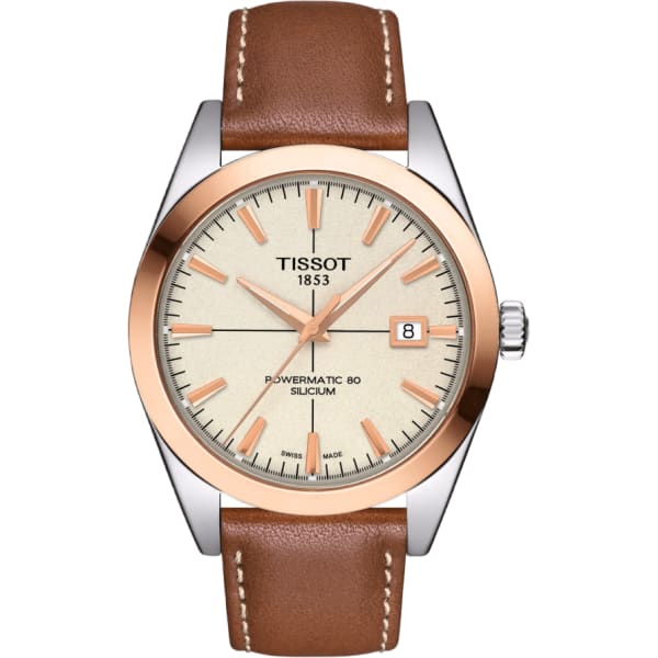 Tissot Tissot Gentleman Powermatic 80 Silicium Solid 18k Gold Bezel