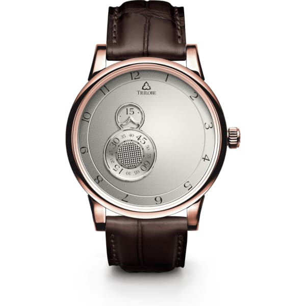 Trilobe Nuit Fantastique, Grained Silver, Rose Gold