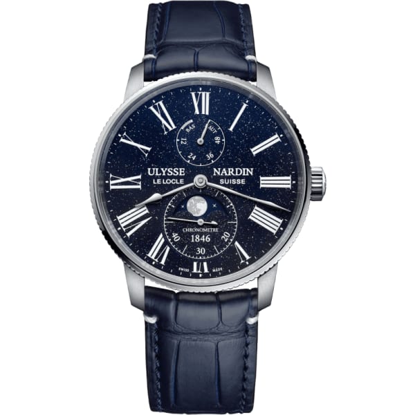 Ulysse Nardin Marine Torpilleur Moonphase Aventurine