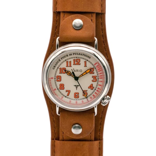 Vario 1918 Medic Cream Dial with Orange Lume