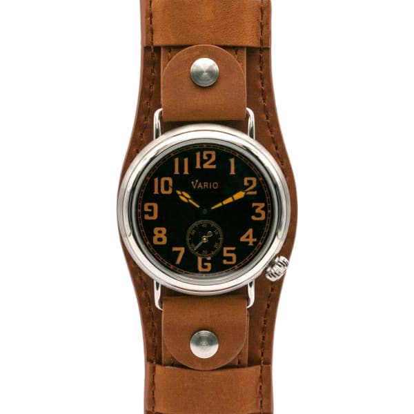 Vario 1918 Trench Black Dial with Orange Lume