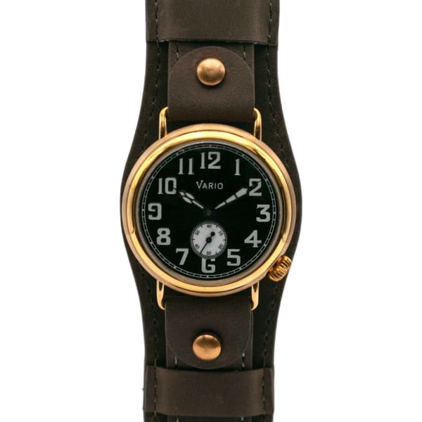 Vario 1918 Trench Brass Black Dial with White Lume
