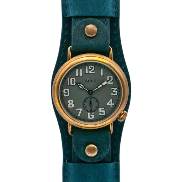 Vario 1918 Trench Brass Grey Dial with White Lume