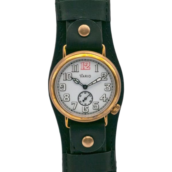 Vario 1918 Trench Brass White Dial with White Lume