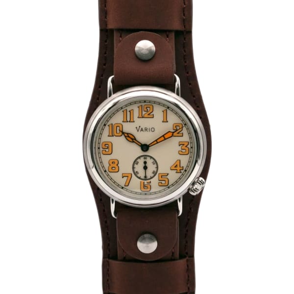 Vario 1918 Trench Cream Dial with Orange Lume