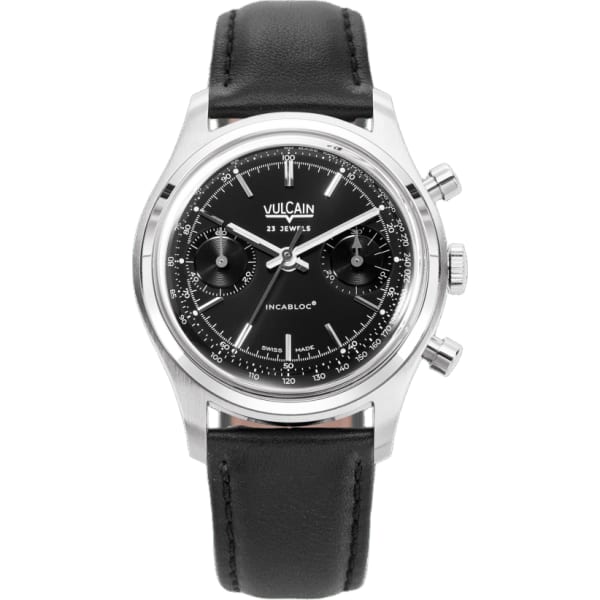 Vulcain Chronograph 70's - Black