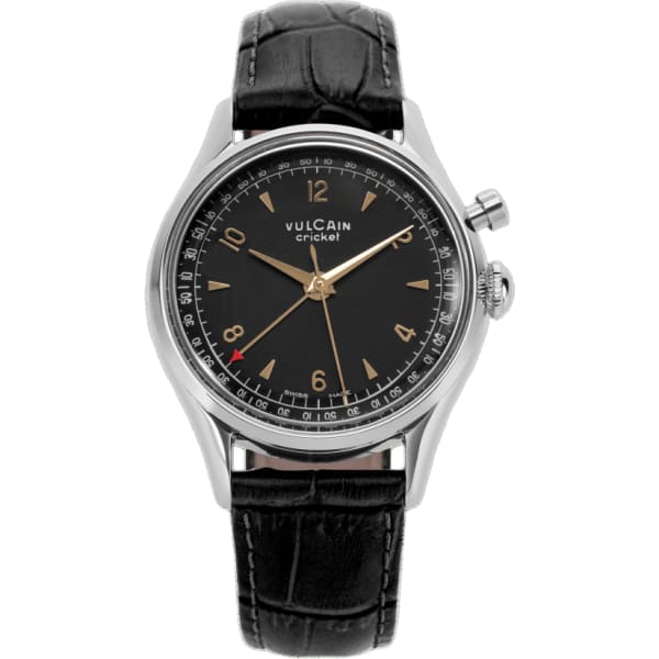 Vulcain Cricket Tradition 39 mm - Black & Gold