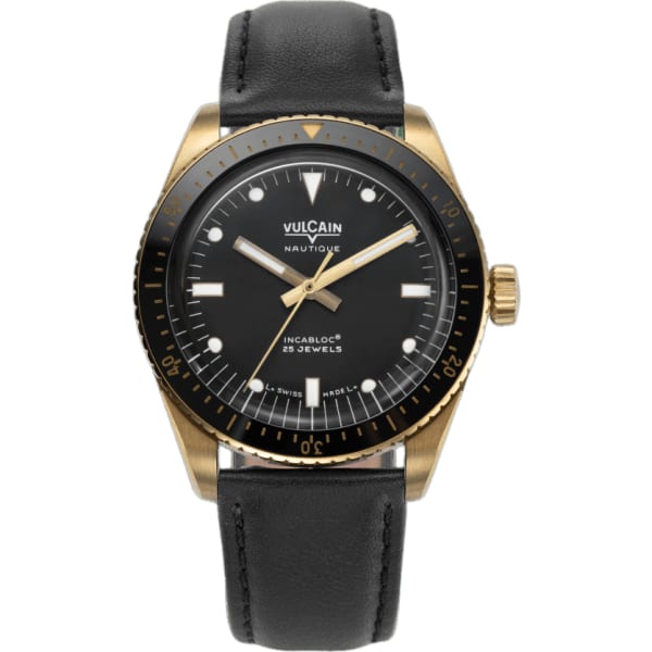 Vulcain Skindiver Nautique - Bronze & Black