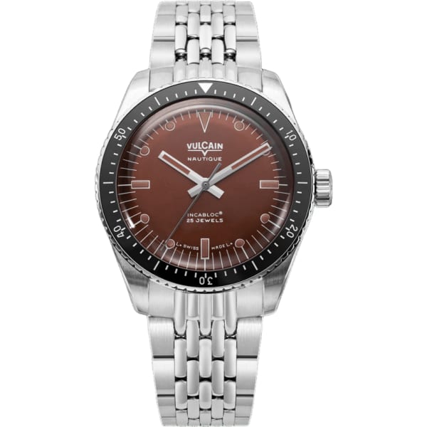 Vulcain Skindiver Nautique - Brown