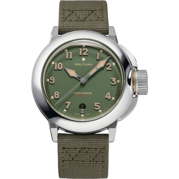 Waltham Field & Marine Automatic Military Green Dial