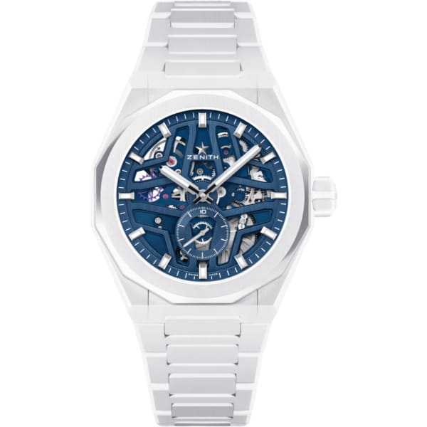 Zenith Defy Skyline Skeleton White Ceramic