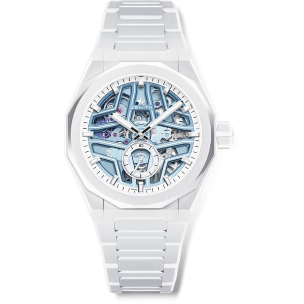 Zenith Defy Skyline Skeleton White Surfer Ceramic