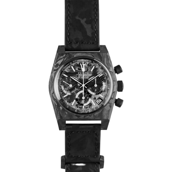 Zenith Zenith X Revolution Chronomaster Revival A3818 "Cover Girl Carbon" (Hindu Arabic)
