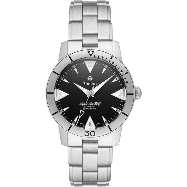 Zodiac Super Sea Wolf Skin Diver Automatic Stainless Steel Watch