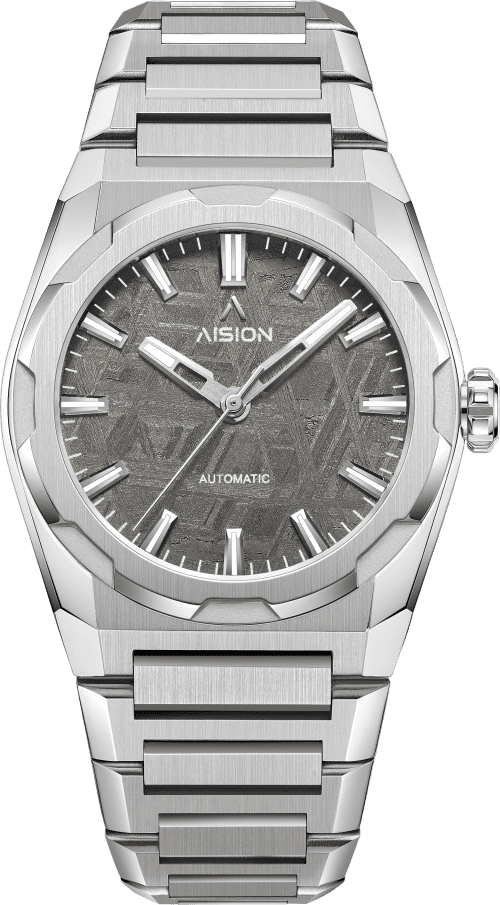 AISION HANG - Gunmetal Meteorite Dial