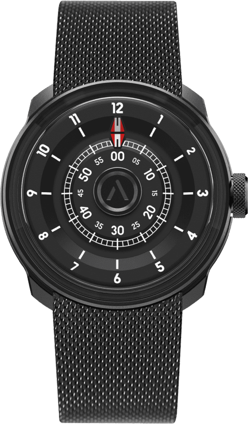 AISION NGIZED - Layer-0 Suspended Dial - Black Case