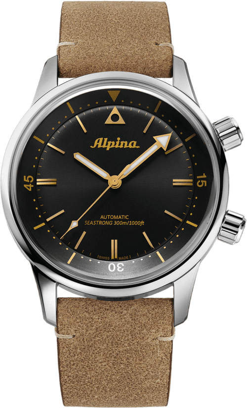 Alpina Seastrong Diver 300 Heritage Black
