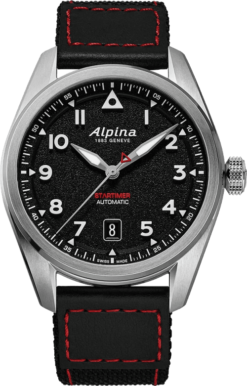 Alpina Startimer Pilot Automatic Black