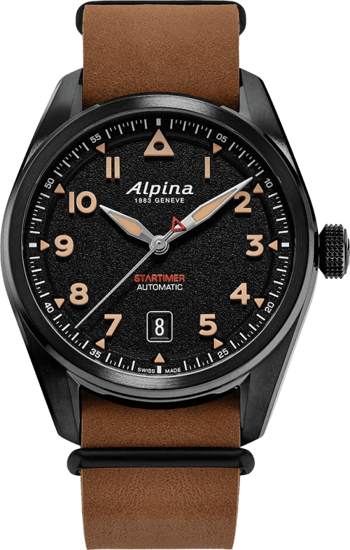 Alpina Startimer Pilot Automatic Black PVD