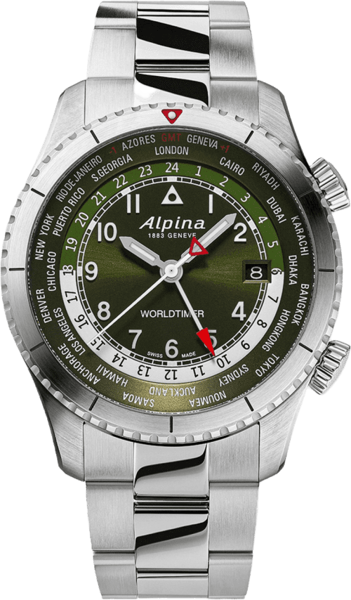 Alpina Startimer Pilot Quartz Worldtimer