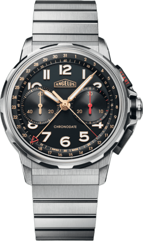 Angelus Chronodate Titanium Black Titanium