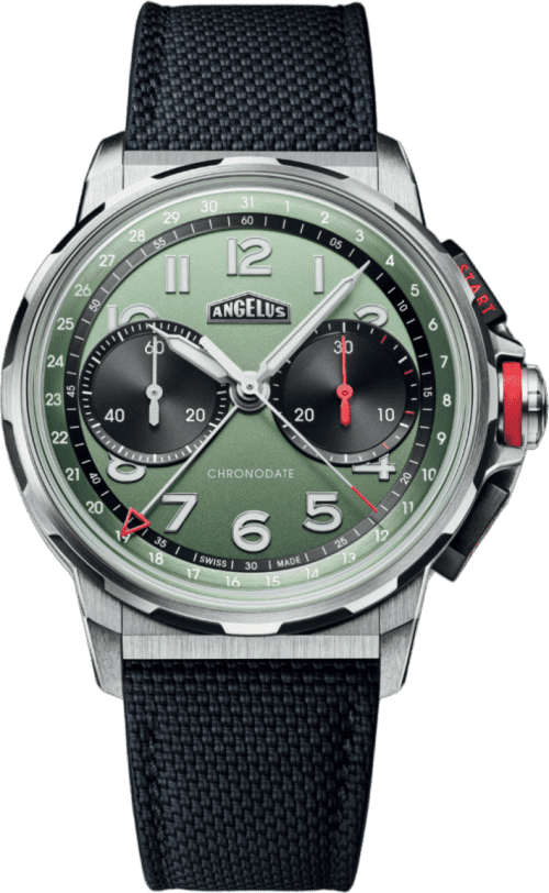 Angelus Chronodate Titanium Green
