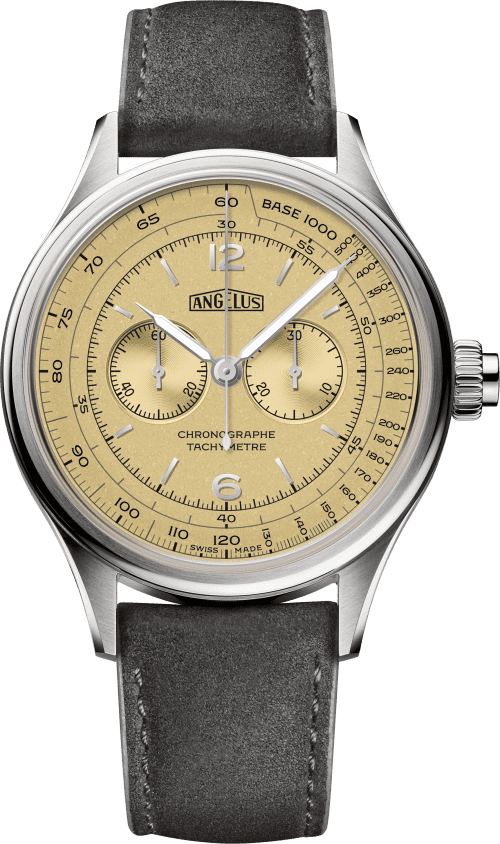 Angelus Chronographe Tachymètre x Monochrome