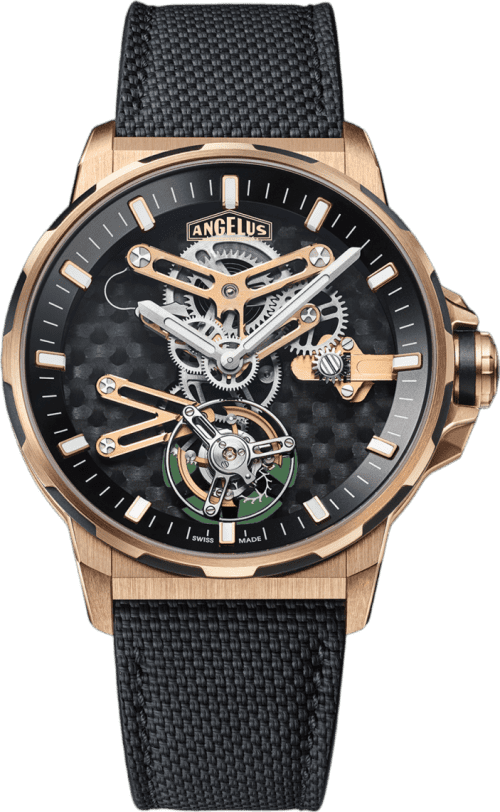 Angelus Gold & Carbon Flying Tourbillon