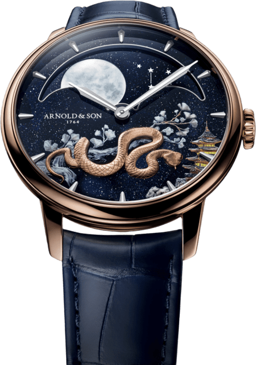 Arnold & Son Astronomy Perpetual Moon 41.5 Red Gold “Year Of The Snake”