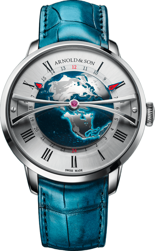 Arnold & Son Globetrotter Steel