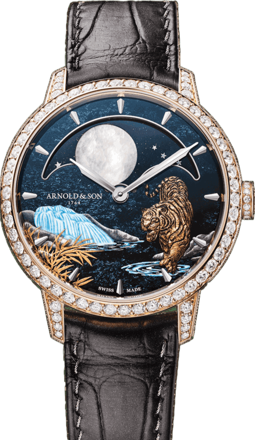 Arnold & Son Perpetual Moon 38 Red Gold "Year of the Tiger"