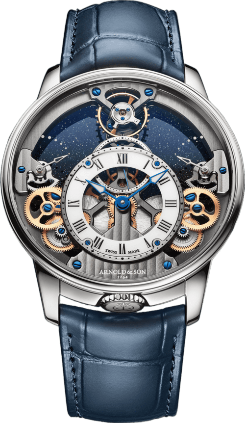 Arnold & Son Time Pyramid 42.5 Platinum