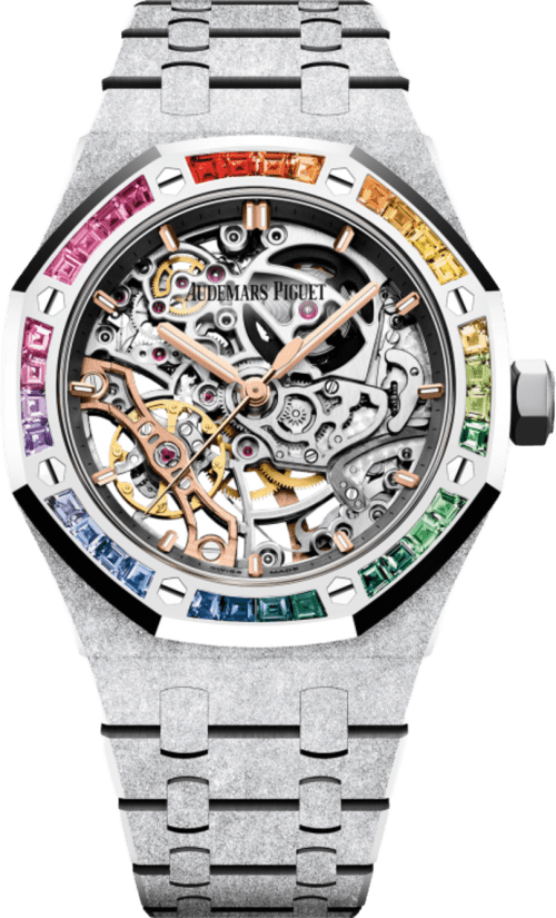 Audemars Piguet Royal Oak Frosted Gold Double Balance Wheel Openworked