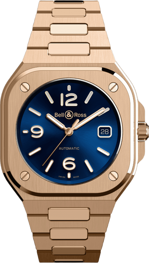Bell & Ross Br 05 Blue Gold