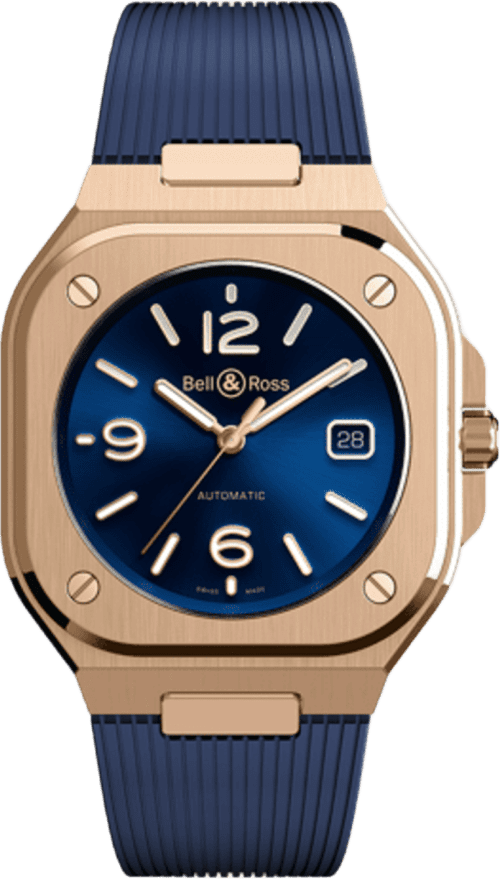 Bell & Ross Br 05 Blue Gold