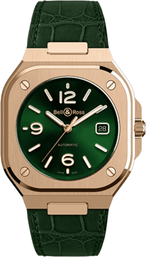 Bell & Ross Br 05 Green Gold