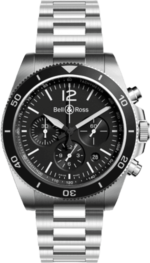 Bell & Ross Br V3-94 Black Steel