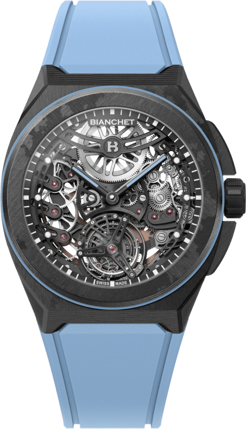 Bianchet Rotondo UltraFino Carbon Skeleton Sky Blue