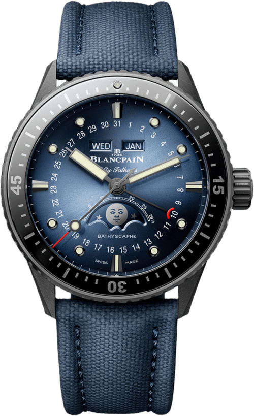 Blancpain Bathyscaphe Quantième Complet Phases De Lune