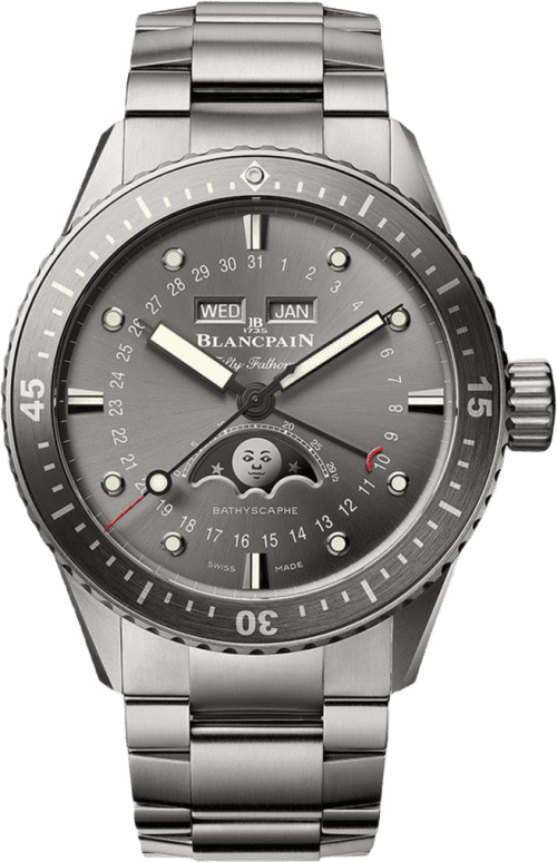 Blancpain Bathyscaphe Quantième Complet Phases De Lune