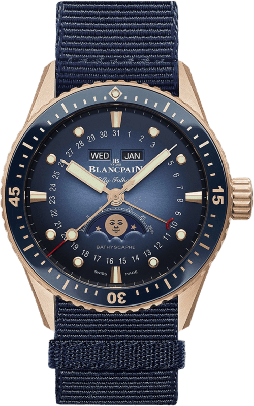 Blancpain Bathyscaphe Quantième Complet Phases De Lune