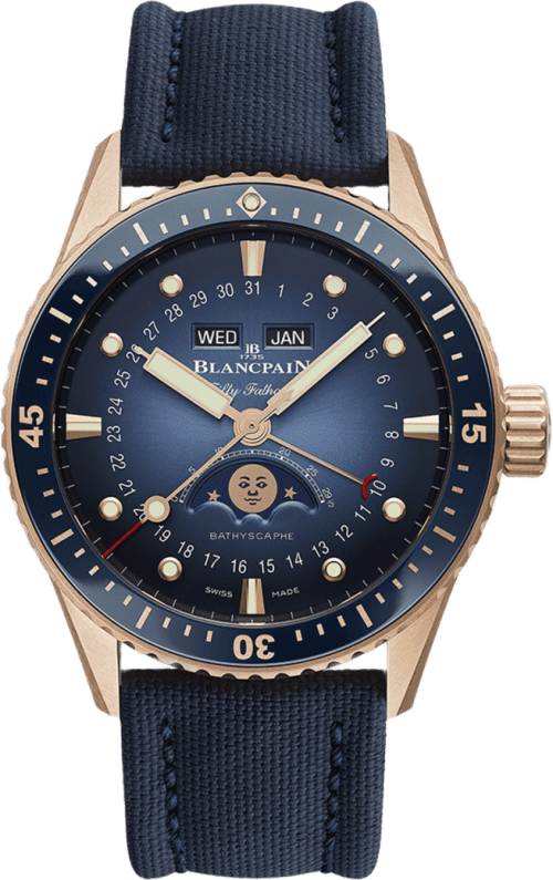 Blancpain Bathyscaphe Quantième Complet Phases De Lune