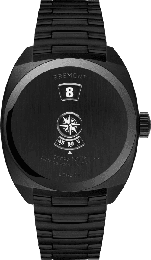 Bremont Terra Nova 38 Jumping Hour Stealth Black